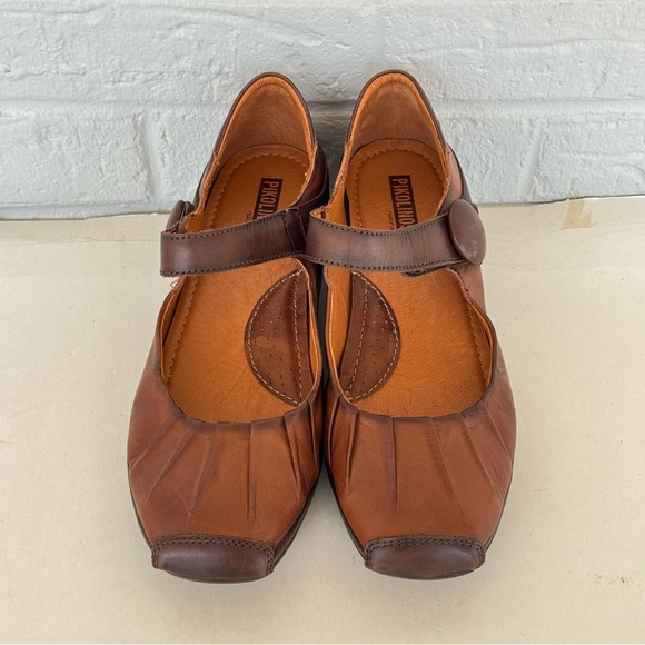Pikolinos Gandia Leather Mary Jane Shoes Women's 8.5 - Picture 7 of 14